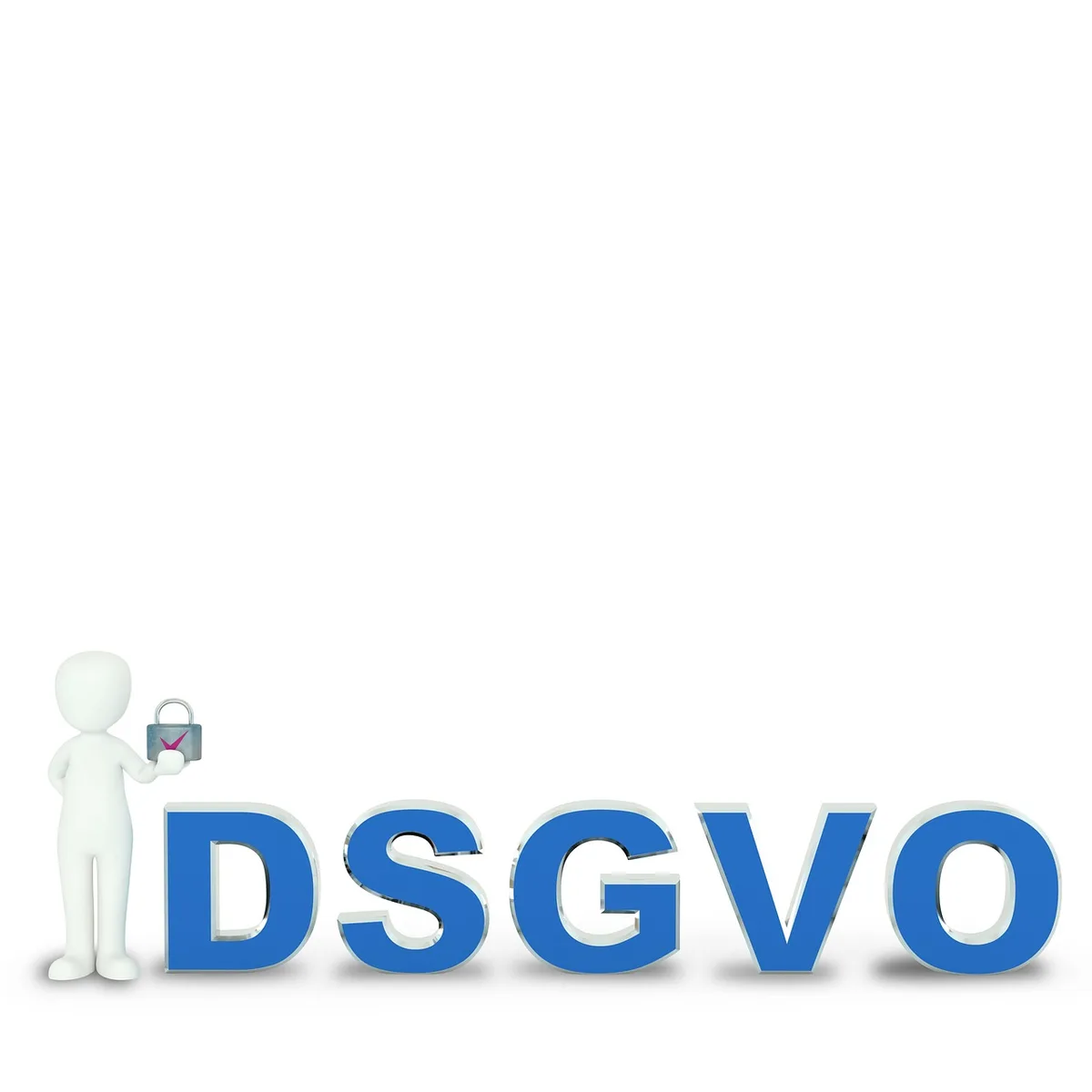 Symbole de sécurité des données et de conformité : cadenas numérique représentant la protection des données de géolocali