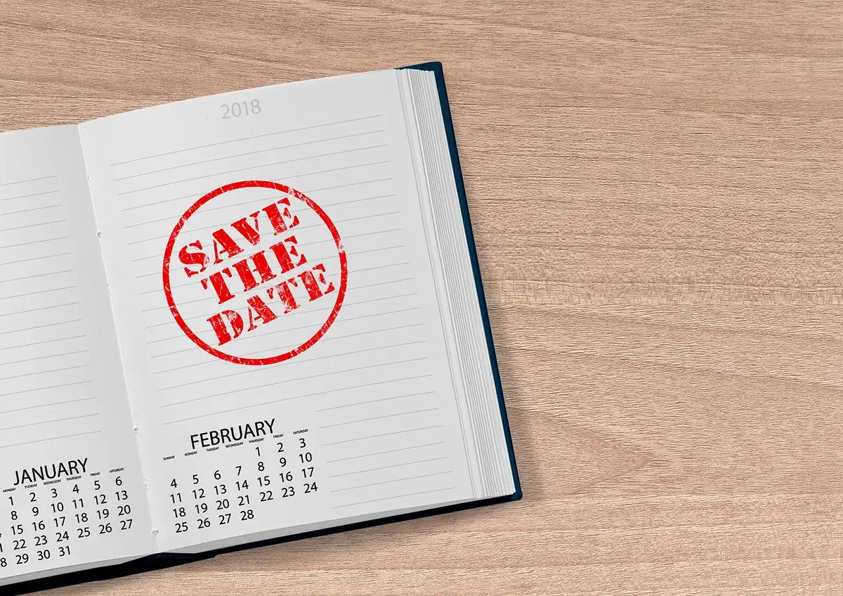 Calendrier marqué sur treize années successives sans accident, concept d'accumulation du bonus
