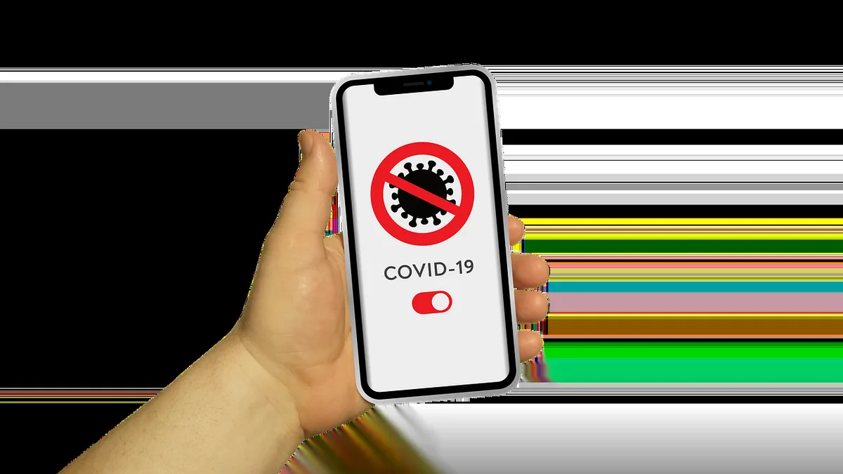 Écran d'application santé affichant les menus Assurances sur smartphone