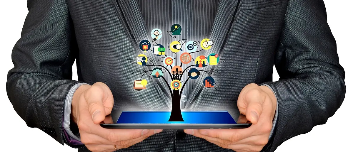 Tableau de bord marketing avec objectifs et indicateurs