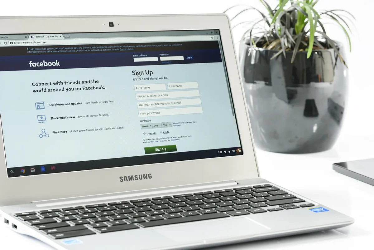 Formulaire d'inscription à une newsletter sur un site web