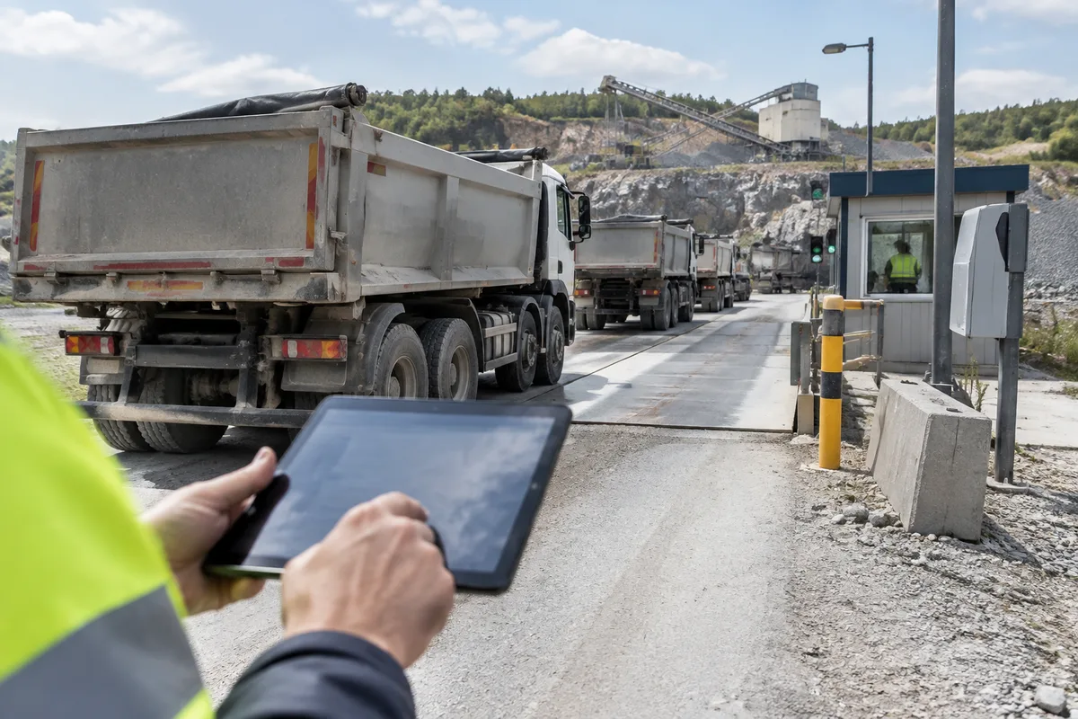 Transport de granulats en carrière : 6 leviers pour réduire files et attentes